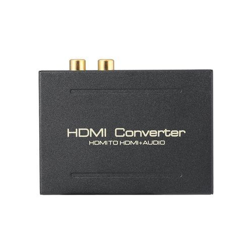 HDMI Audio Extractor Splitter To SPDIF RCA Stereo L/R Analog Output Converter