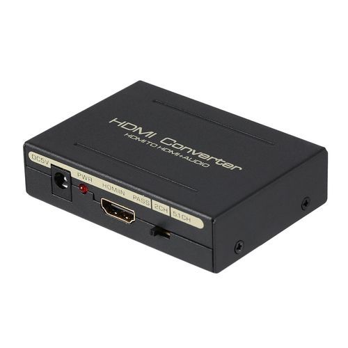 HDMI Audio Extractor Splitter To SPDIF RCA Stereo L/R Analog Output Converter