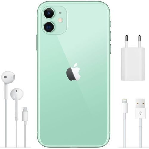 Apple Apple iPhone 11, 6.1&quot;, (4Go, 64Go) - Green