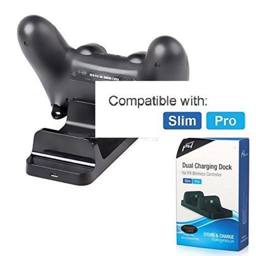 product_image_name-Generic->Chargeur manette PS4 double Station de charge PS4, PS4 Pro, PS4 Slim-3
