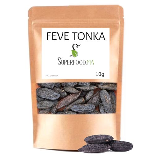 superfood.ma 10g - Fèves Tonka pour sublimer vos plats et desserts