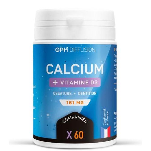 Marque Calcium + Vitamine D3 60 Comprimés - image 2