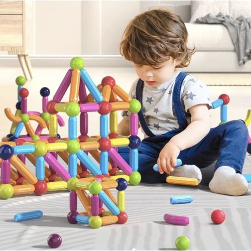 Generic jouets magnétiques,jeu éducatif qui développe l'intelligence des  enfants,50PCS à prix pas cher