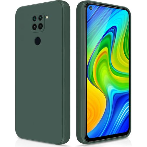 product_image_name-Case-Coupe Silicone pour Xiaomi Redmi Note 9  : vert-1
