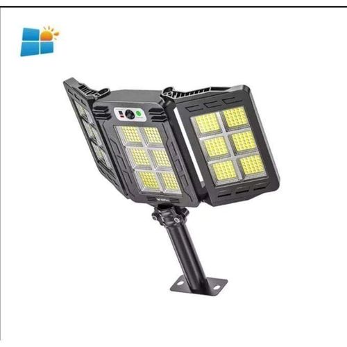 product_image_name-Generic-Projecteur Solaire Intelligent Noir – 648 LED à Capteur Smart Sensor-4