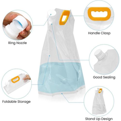 product_image_name-Generic-Poche Souple à Capuchon Vis pour un Transfert Facile-1