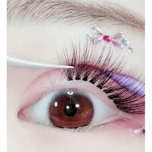 product_image_name-Generic-2 pcs Faux cils naturels num 11mm 6d-4