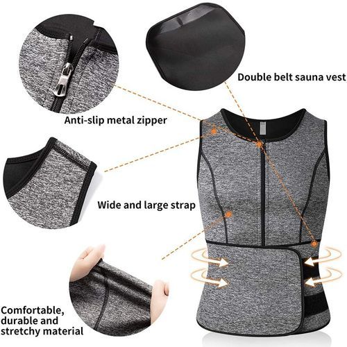 Generic Gilet de Sauna en n opr ne pour homme v tement de Sport