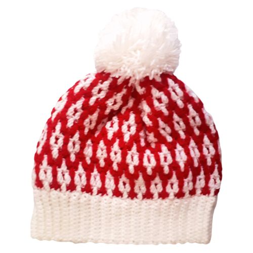 Generic Bonnet Femme crochet Hiver Handmade New chic model