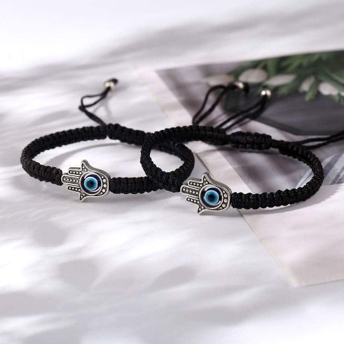 product_image_name-Generic-Bracelets noir faits à la main pour femmes et hommes-1