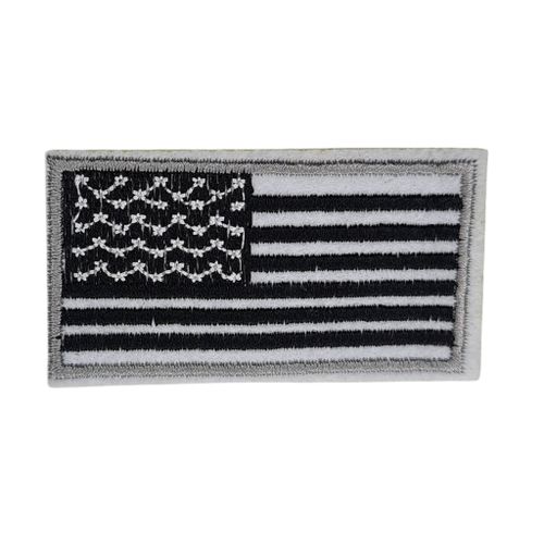Generic tats Unis Noir pack de 10 pi ces Badge thermocollant