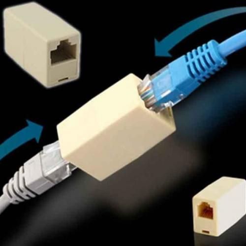 Generic Coupleur RJ45 Femelle F/F Câble Réseau Connecteur LAN 9pc +1 extra  gratuit à prix pas cher