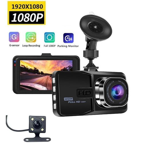 Generic Caméra voiture DVR Full HD 1080P, Caméra voiture Dvr à