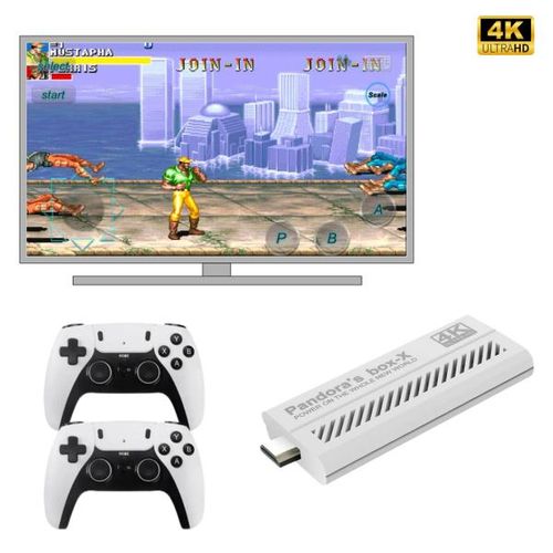 product_image_name-Generic-Console de jeu vidéo rétro sans fil, plus de 30 000 jeux, 23 émulateurs, haute définition 4K pour téléviseur avec deux contrôleurs sans fil 2,4G-7