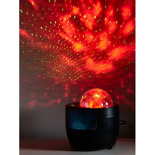 product_image_name-Generic-Lampe Projecteur Galaxie LED Multicolore Noir avec Télécomma-1