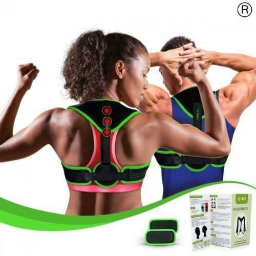 Cuque lisseur d'attelle du haut du dos Correcteur de posture Attelle