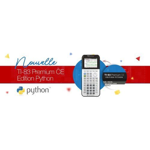Promo Calculatrice Ti-83 Premium Ce édition Python Texas