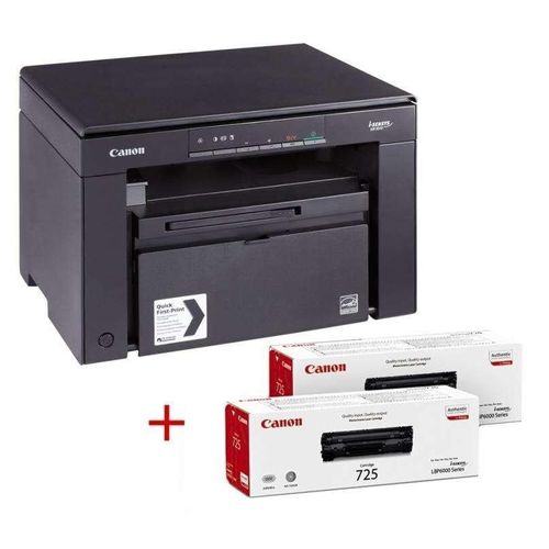 product_image_name-Canon-طابعة ليزر متعددة الوظائف بحجم A4 الأحادية اللون i-SENSYS MF3010 +2 حبر 725 (5252B034AA)-6