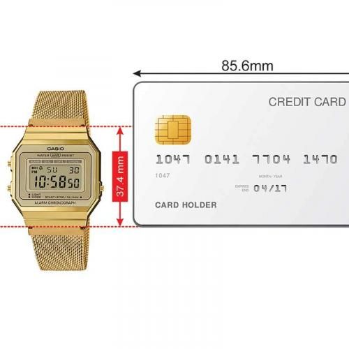 product_image_name-Casio-A700WMG_9ADF - Dore - SUPER SLIM - Vintage - bracelet millanais-2