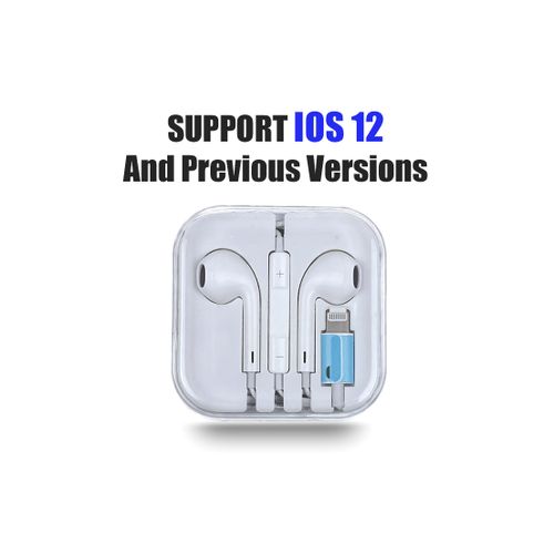 Écouteurs IPhone Lightning Intra-Auriculaires Ecouteurs Pour iPhone Avec Micro &amp; Télécommande iPhone 7/7 Plus/ 8/ 8Plus/ X/XS/XS Max/XR