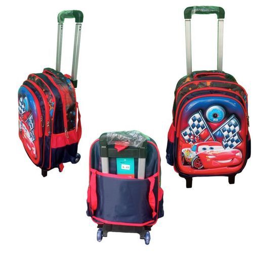 product_image_name-Generic-حقيبة مدرسية كارز للاولاد بعجلات من 3 قطع \\ Cartable pour garçon CARS 3 en 1 avec rouleurs-2