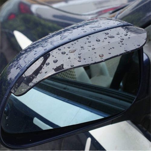 PPTC Lot de 2 Sourcils de Pluie de rétroviseur de Voiture pour