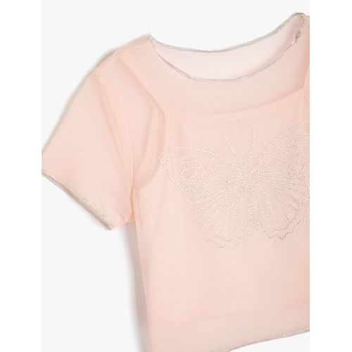 product_image_name-Koton-Blouse à manches courtes fille rose-3