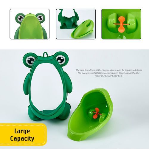 Pot d'urinoir mural grenouille pour enfants – X10 Maroc