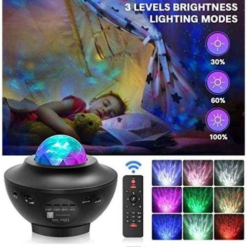 product_image_name-Generic-Projecteur à lumière de nuit avec télécommande, projecteur haut-parleur Bluetooth-6