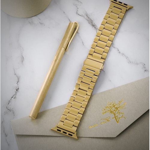 product_image_name-Generic-Bracelet pour apple watch,iWatch,Gold,Acier inoxydable,Remplacement de LUXE - 42,44,45mm-6