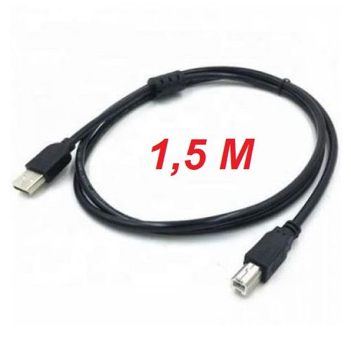 Câble USB 2.0 imprimante 1.5m