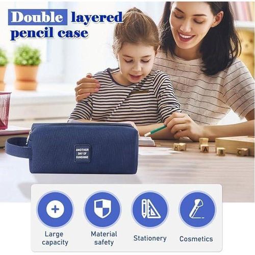 product_image_name-Generic-Trousse Double Compartiment Bleu Marine-1