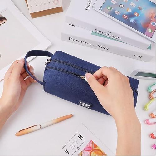 product_image_name-Generic-Trousse Double Compartiment Bleu Marine-3