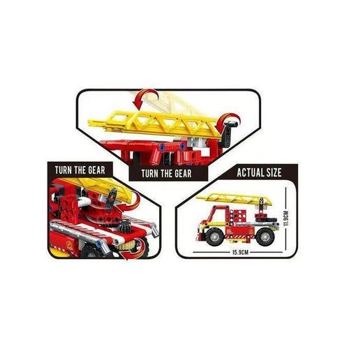 product_image_name-Generic-Camion de Pompier Rouge à Construire DYNAMIC SERIES-3