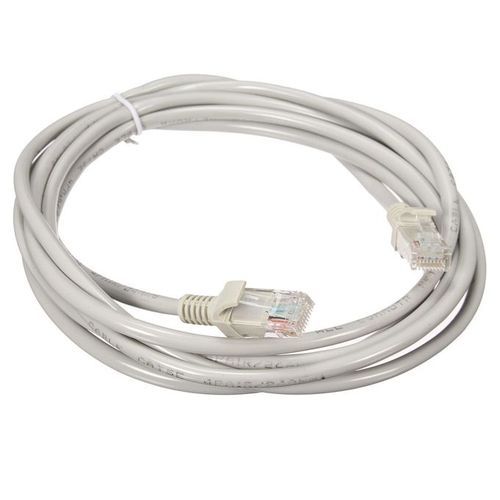 Generic Cable reseau ethernet RJ45 2M Cat.6 Gris, qualité Pro, Haut débit -  8 fils à prix pas cher