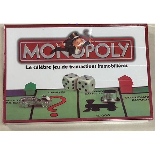 Monopoly jeu de société Classique à prix pas cher