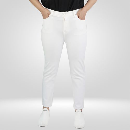 EAGLE D OR Pantalon jeans slim blanc elastique pour femme a prix pas cher Jumia Maroc