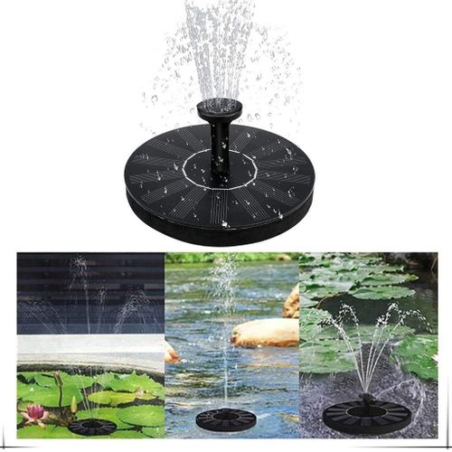 Generic Fontaine Solaire flottante, pompe à eau pour bain d