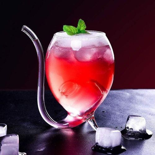 product_image_name-Generic-Verre Design Transparent avec Paille Intégrée-3