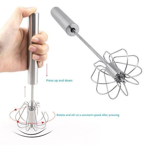 product_image_name-Generic-Fouet Batteur Manuel en Acier Inoxydable – Mélangeur Rapide et Pratique pour Œufs, Crème et Pâtisserie-3