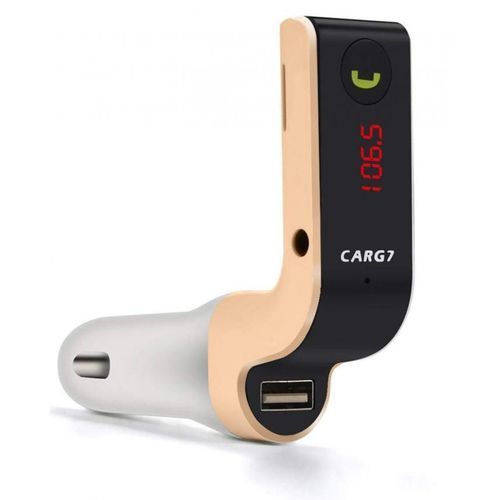 Car G7 Kit Transmetteur FM de voiture Bluetooth / Lecteur Musique MP3 SD USB / Chargeur pour iPhone Samsung Tablette