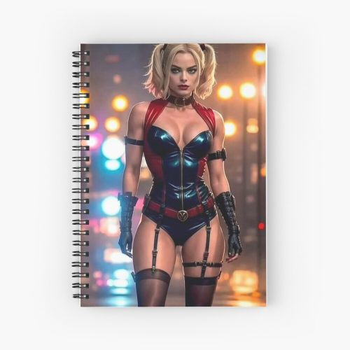 product_image_name-Generic-Margot Robbie Spiral Notebook - Bloc note-1