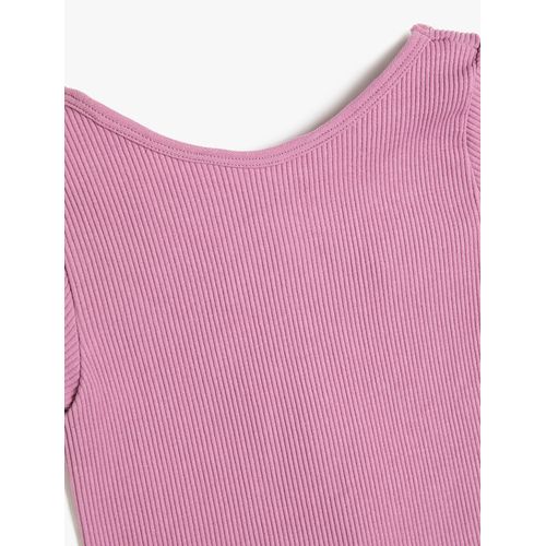 product_image_name-Koton-T-shirt Pour Fille - Rose-3