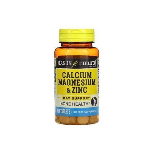 product_image_name-Mason Natural-مغنيسيوم كالسيوم وزنك، لصحة العظام والعضلات 100 قرص-1