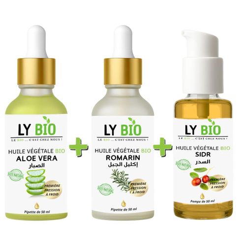 product_image_name-LY BIO-PACK HUILE ALOE VERA 50ml - PIPETTE + HUILE ROMARIN 50ml - PIPETTE + HUILE SIDR 50ML - POMPE-1