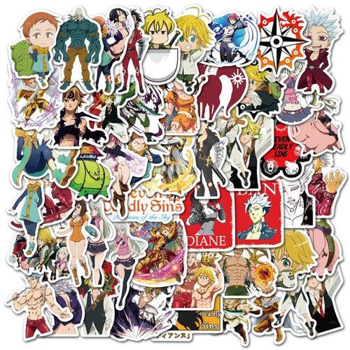 product_image_name-Generic-50pcs Seven Deadly Sins 2 Stickers-1