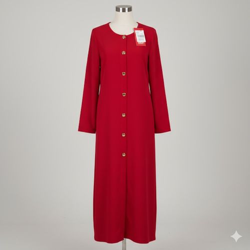 product_image_name-Modanisa-Robe Pour Femme – Rouge-1