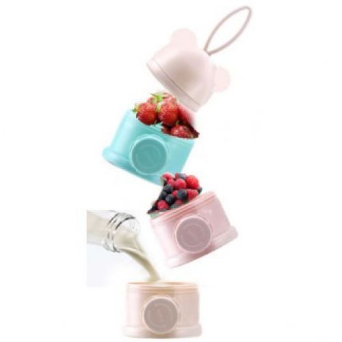 shallyong Doseur de Lait Bebe, Plastic Boite Doseuse Lait Poudre, Doseur  Lait en Poudre Bebe pour le Stockage et la Séparation du Lait en Poudre  Avec