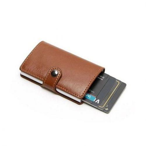 product_image_name-Generic-Porte Feuille cuir Avec Protection RFID Anti-piratage-1