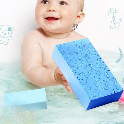 Generic Éponge de bain exfoliante douce pour bébé-,-gommage de